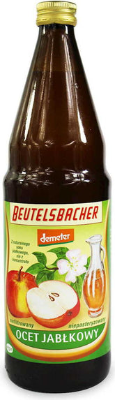 Äppelcidervinäger naturligt grumlig EKO 750 ml - BEUTELSBACHER